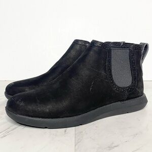 Timberland Bradenton Black Nubuck Ankle Chelsea Bootie 6